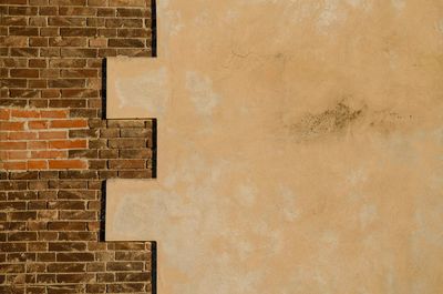 Full frame shot of brick wall