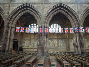 Interior of historic building