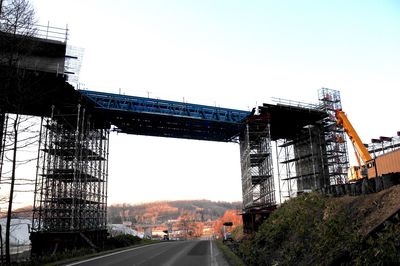 Built structure against clear sky