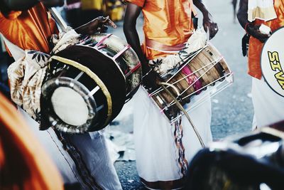 Close-up of traditional clothing