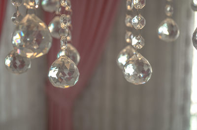 Crystals of chandelier