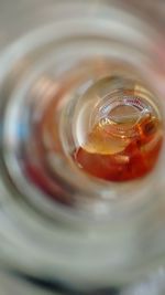 Close-up of red object