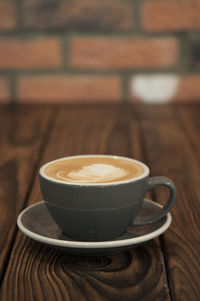 Close-up of coffee cup