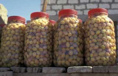 Full frame shot of food for sale