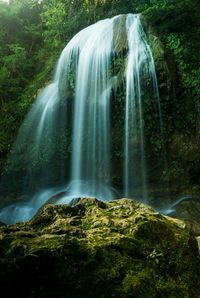 Waterfall in forest