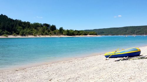 Scenic view of beach