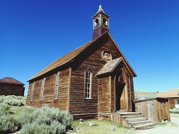 Church in ghost town body