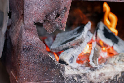 burning