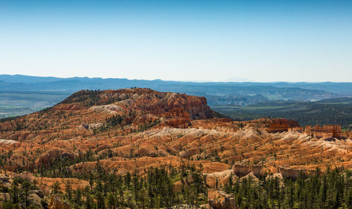 Scenic view of mountain against sky