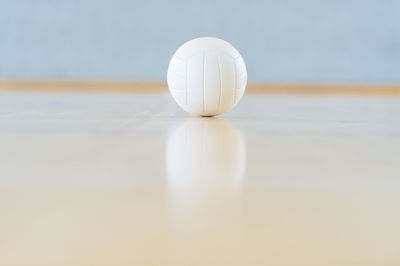 Close-up of ball on table