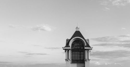 Low angle view of church against sky