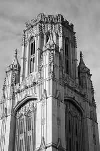 Low angle view of building against sky