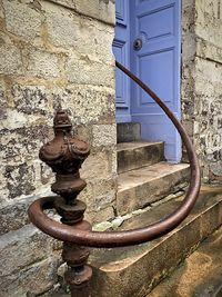 Close-up of built structure