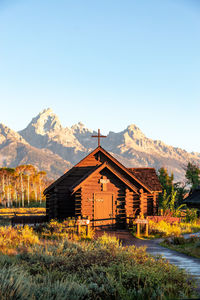 Chapel of the transfiguration, grand tetons 