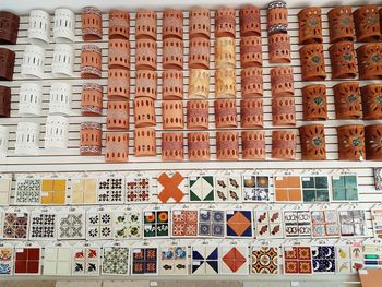 Collection of tiles and craft