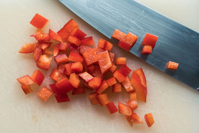 Close-up of fruits on table