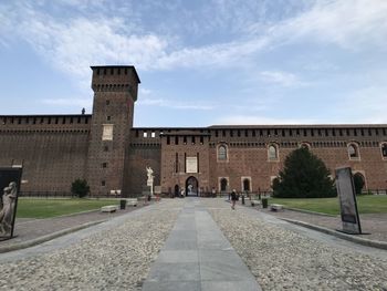 View of historic building against sky