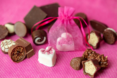 Close-up of cookies