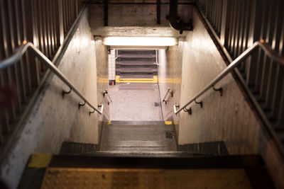 Staircase in building
