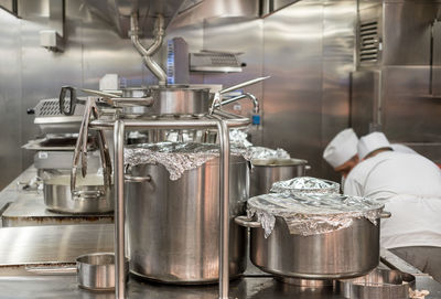 Close-up of food in restaurant