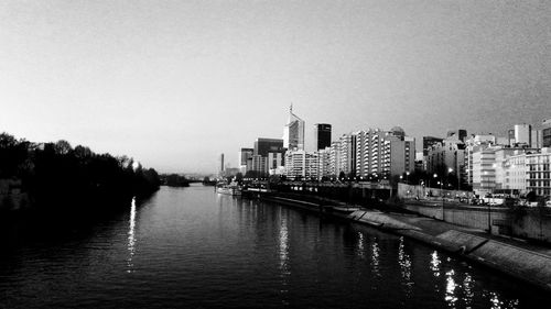 View of city at waterfront