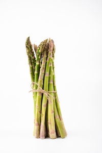 Close-up of vegetables against white background