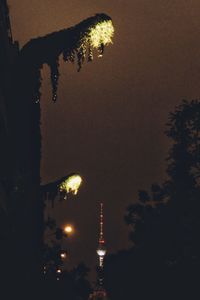 Low angle view of eiffel tower