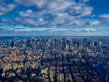 Aerial view of a city