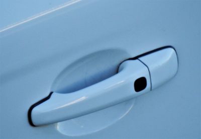 High angle view of eyeglasses on table