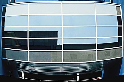 Low angle view of modern building