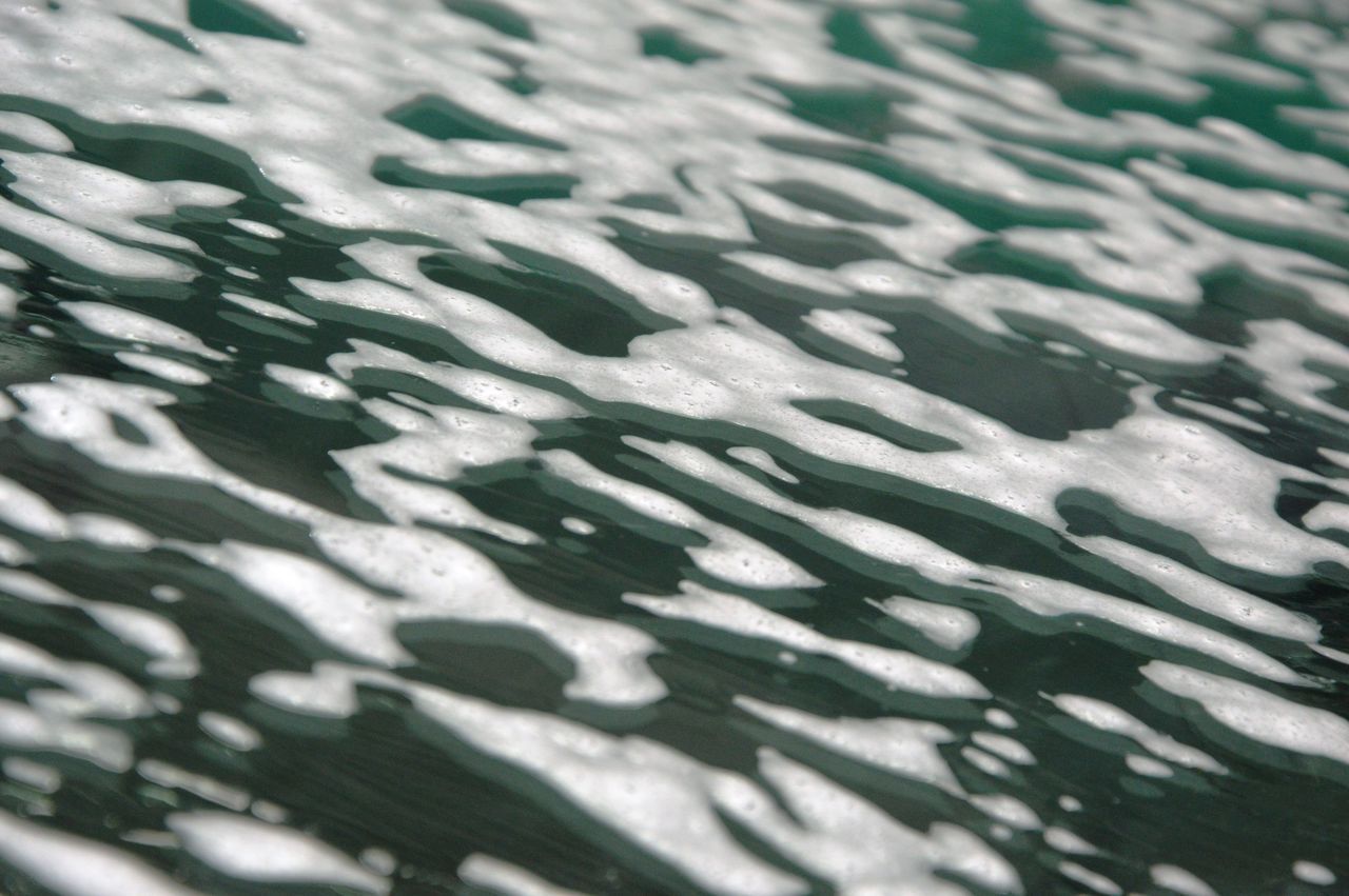 FULL FRAME SHOT OF PATTERN ON WATER