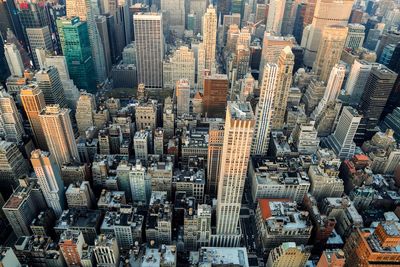 Aerial view of a city