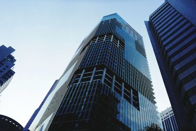 Low angle view of modern building