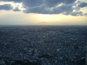 Aerial view of cityscape