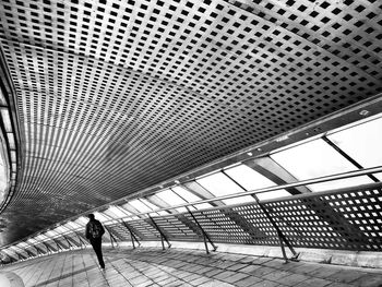 Low angle view of modern ceiling