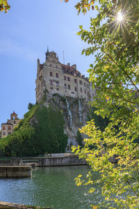 Low angle view of historical building against sky