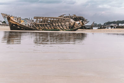 Boat in lake