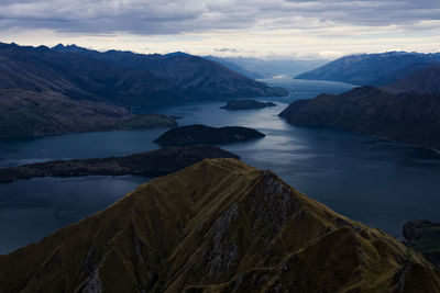 Roys peak view new zealand