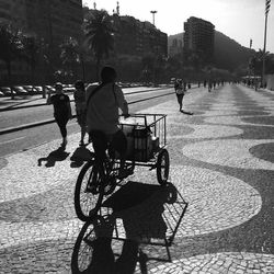 People on city street