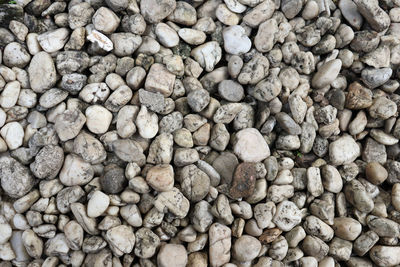 Texture of a bunch of pebbles