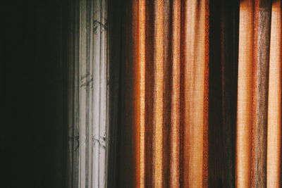 Full frame shot of curtain