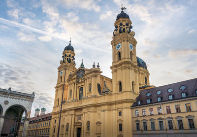 Low angle view of cathedral against sky