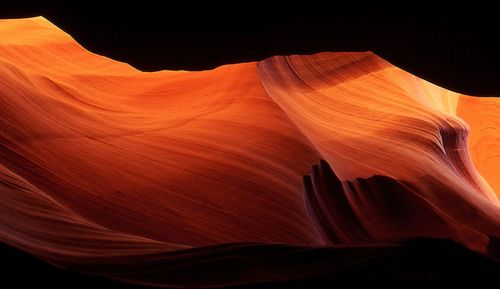 Rock formations in a desert