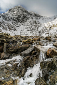 Scenes from a day's hiking in the snowdonia national park in north wales, uk