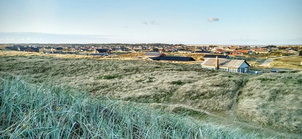 Houses at beach side