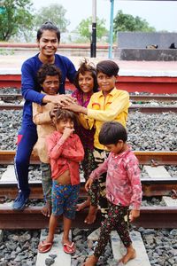 Portrait of a smiling boy