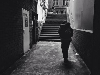 People walking in city