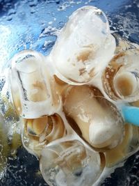 Close-up of drink on table