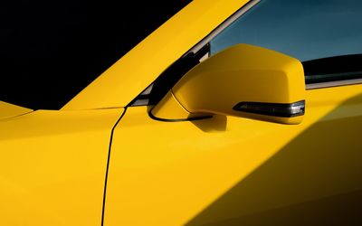 Full frame shot of yellow car