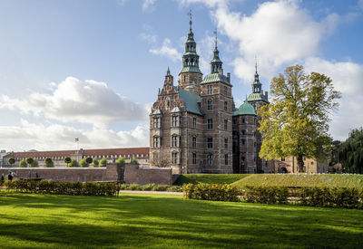 View of historic building against sky